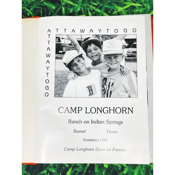 Camp Longhorn Inks Lake & Ranch on Indian Springs 91 Combined Yearbook Burnet TX - Picture 6 of 6